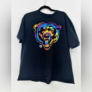 NFL Team Chicago Bears Apparel Black T-Shirt